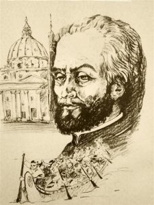 sketch of Father Francesco Bressani