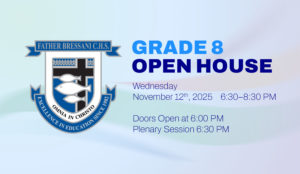 Grade 8 Open House